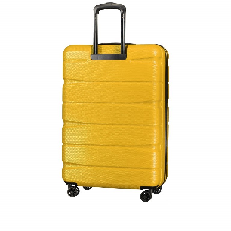 Koffer ABS13 76 cm Yellow, Farbe: gelb, Marke: Franky, Abmessungen in cm: 51x76x30, Bild 4 von 8