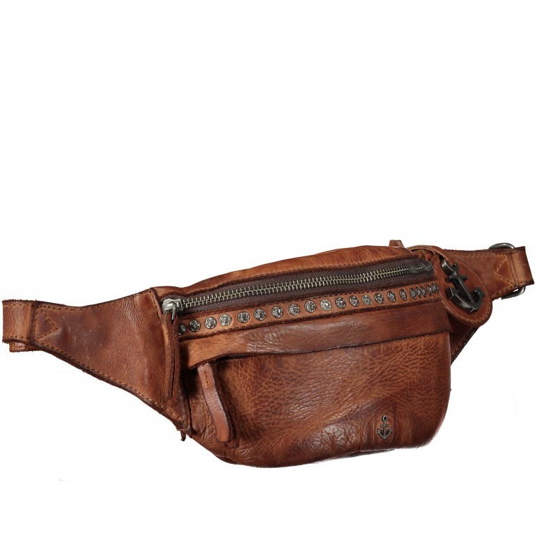 Gürteltasche Anchor-Love Allison B3.9116 Charming Cognac, Farbe: cognac, Marke: Harbour 2nd, EAN: 4046478038134, Abmessungen in cm: 23x14x4, Bild 2 von 6