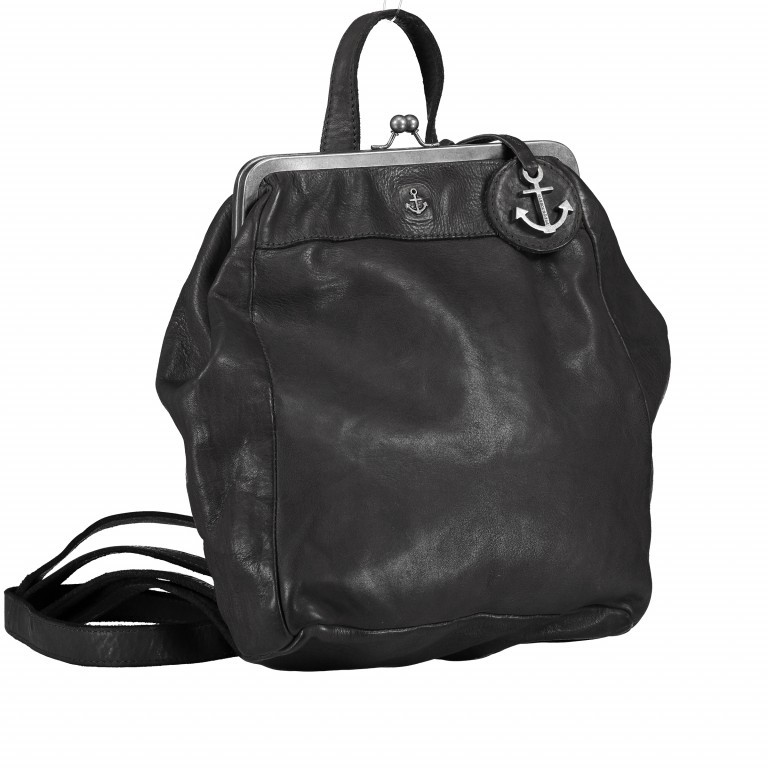 Rucksack Anchor-Love Anouk B3.9290 Dark Ash, Farbe: anthrazit, Marke: Harbour 2nd, EAN: 4046478042186, Abmessungen in cm: 22x27x9, Bild 2 von 8