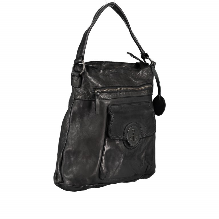 Beuteltasche Locked-Treasure Yolanda B3.9291 Dark Ash, Farbe: anthrazit, Marke: Harbour 2nd, EAN: 4046478042377, Abmessungen in cm: 36x31x18, Bild 2 von 9