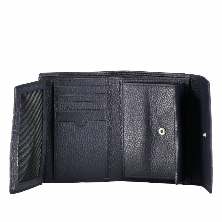Geldbörse Chiara Cosma MH10F Dark Blue, Farbe: blau/petrol, Marke: Joop!, EAN: 4053533698608, Abmessungen in cm: 10x9x2, Bild 2 von 3