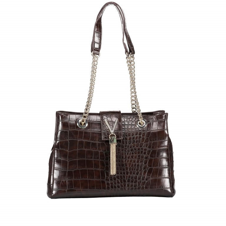 Shopper Audrey Caffe, Farbe: braun, Marke: Valentino Bags, EAN: 8052790911013, Abmessungen in cm: 30x23x10, Bild 1 von 5