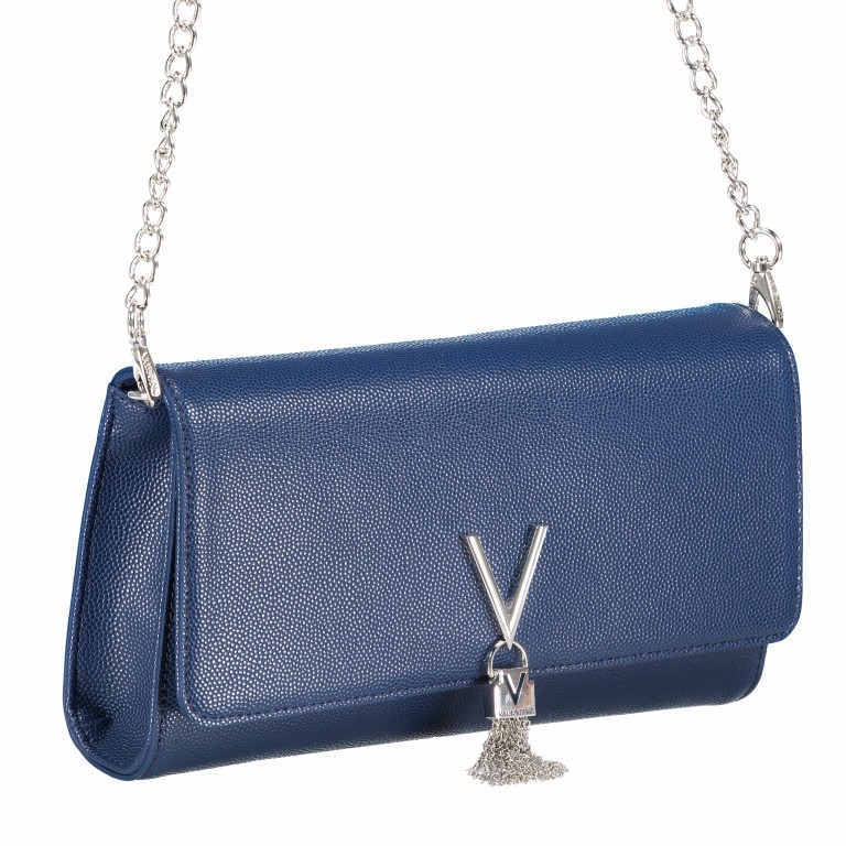Umhängetasche Divina Blu, Farbe: blau/petrol, Marke: Valentino Bags, EAN: 8052790167243, Abmessungen in cm: 27x16x6, Bild 2 von 6