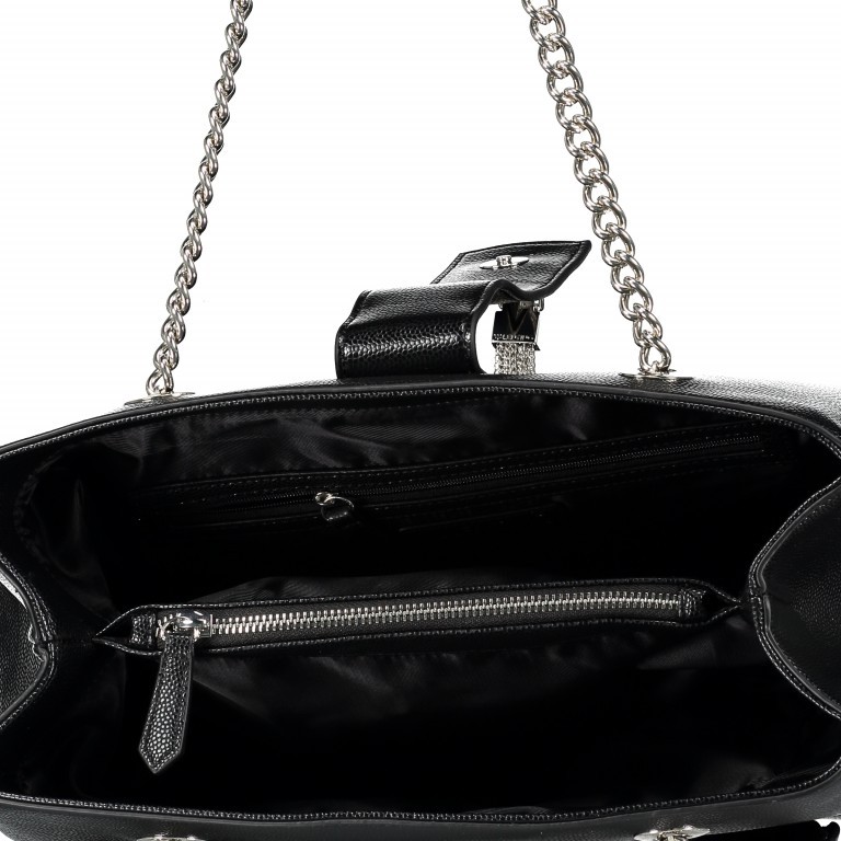 Handtasche Divina Nero, Farbe: schwarz, Marke: Valentino Bags, EAN: 8052790167489, Abmessungen in cm: 37.5x27.5x14, Bild 6 von 6