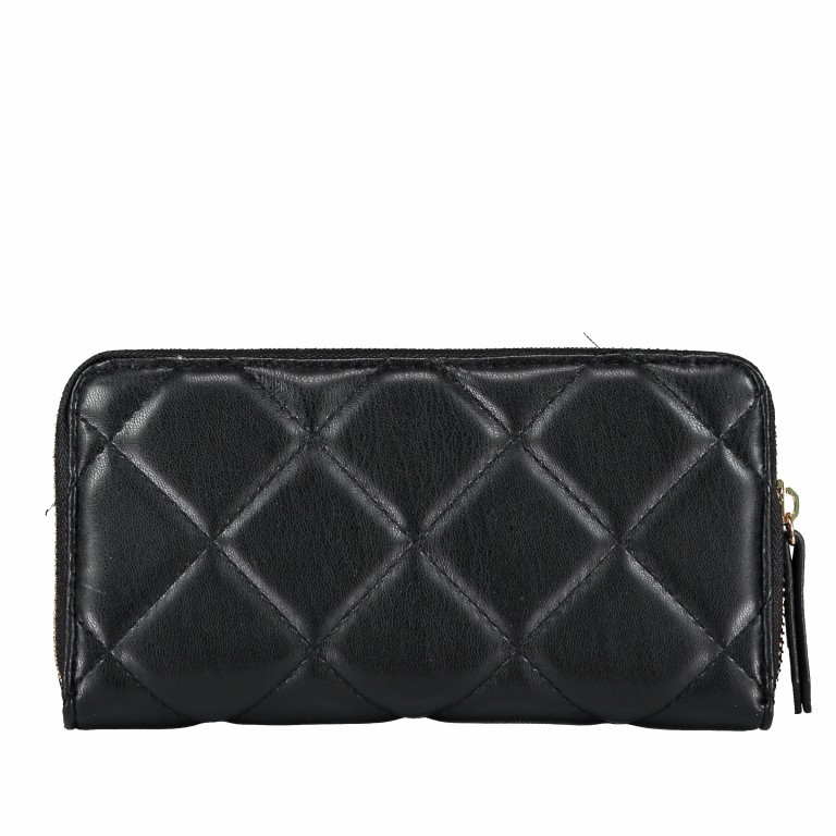 Geldbörse Ocarina Nero, Farbe: schwarz, Marke: Valentino Bags, EAN: 8054942234841, Abmessungen in cm: 19x10x2, Bild 2 von 3