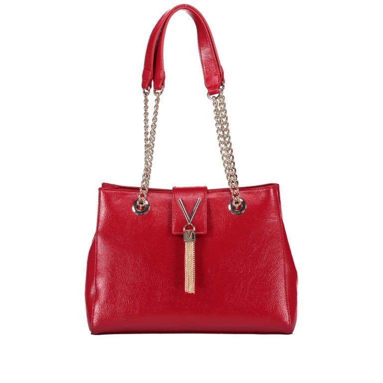 Shopper Oboe Rosso, Farbe: rot/weinrot, Marke: Valentino Bags, EAN: 8052790906934, Abmessungen in cm: 30x23x10, Bild 1 von 5