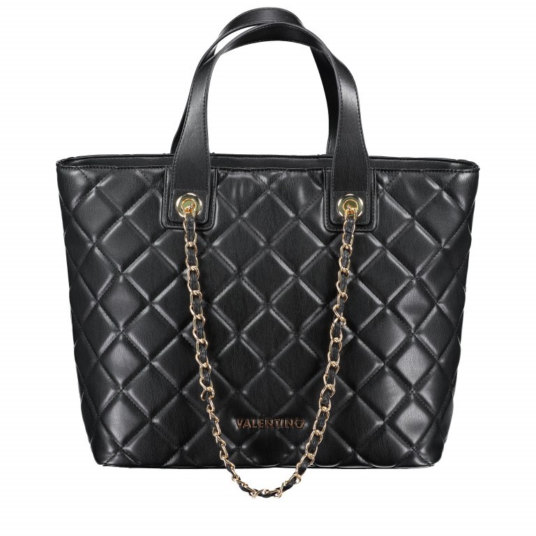 Handtasche Ocarina Nero, Farbe: schwarz, Marke: Valentino Bags, EAN: 8052790908594, Abmessungen in cm: 35x30x15, Bild 1 von 8