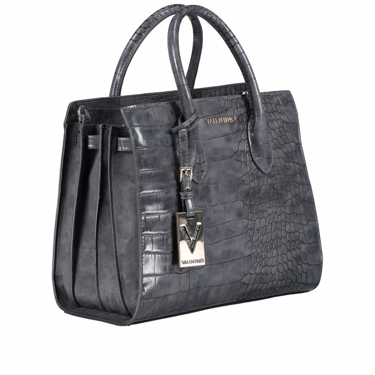 Handtasche Memento Anthra, Farbe: anthrazit, Marke: Valentino Bags, EAN: 8052790909980, Abmessungen in cm: 30.5x25x15, Bild 2 von 8