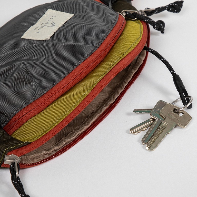 Gürteltasche Seattle Mustard Khaki, Farbe: blau/petrol, Marke: Doughnut, EAN: 4895222503103, Abmessungen in cm: 30x16x6, Bild 8 von 9
