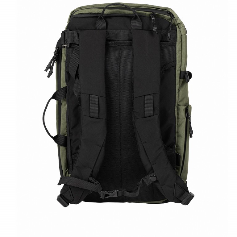 Lapttoptasche Sturdy auch als Rucksack zu tragen Volumen 20 Liter Slate Green, Farbe: grün/oliv, Marke: Doughnut, EAN: 4895222502939, Abmessungen in cm: 26x45x16, Bild 3 von 14