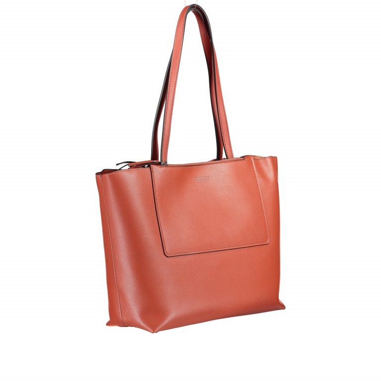 Shopper Skive Rustic Orange, Farbe: orange, Marke: Seidenfelt, EAN: 4251634270352, Abmessungen in cm: 32x27.5x12, Bild 2 von 8