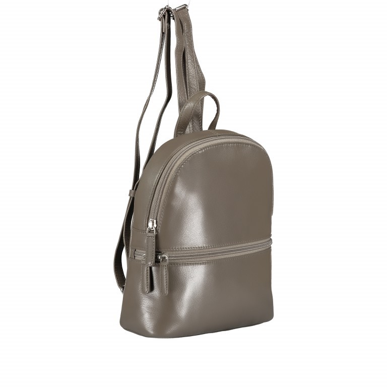 Rucksack Manchester Rachel Taupe, Farbe: taupe/khaki, Marke: Loubs, Abmessungen in cm: 20x25x8, Bild 2 von 9