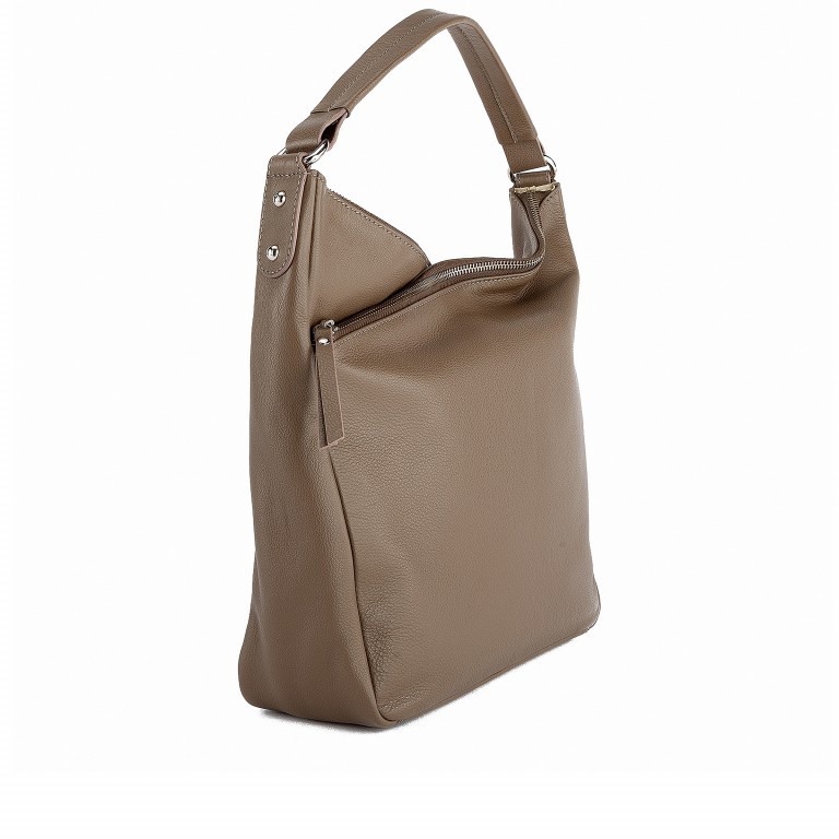 Beuteltasche Montana Mona Taupe, Farbe: taupe/khaki, Marke: Loubs, Abmessungen in cm: 30x30x10, Bild 2 von 4