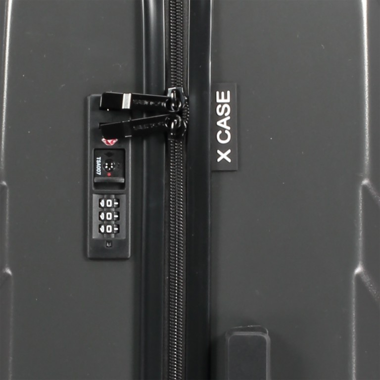 Koffer X Case 70 cm Anthra, Farbe: anthrazit, Marke: Loubs, Abmessungen in cm: 51x75x31, Bild 9 von 9