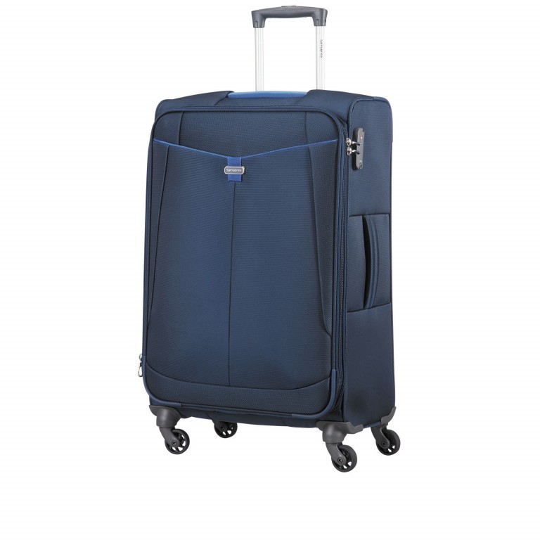 Koffer Adair Spinner 70 erweiterbar Blue, Farbe: blau/petrol, Marke: Samsonite, EAN: 5414847934506, Abmessungen in cm: 43x70x27, Bild 2 von 8