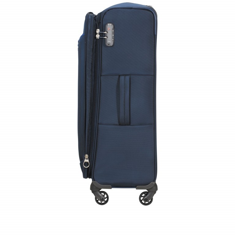 Koffer Adair Spinner 70 erweiterbar Blue, Farbe: blau/petrol, Marke: Samsonite, EAN: 5414847934506, Abmessungen in cm: 43x70x27, Bild 4 von 8