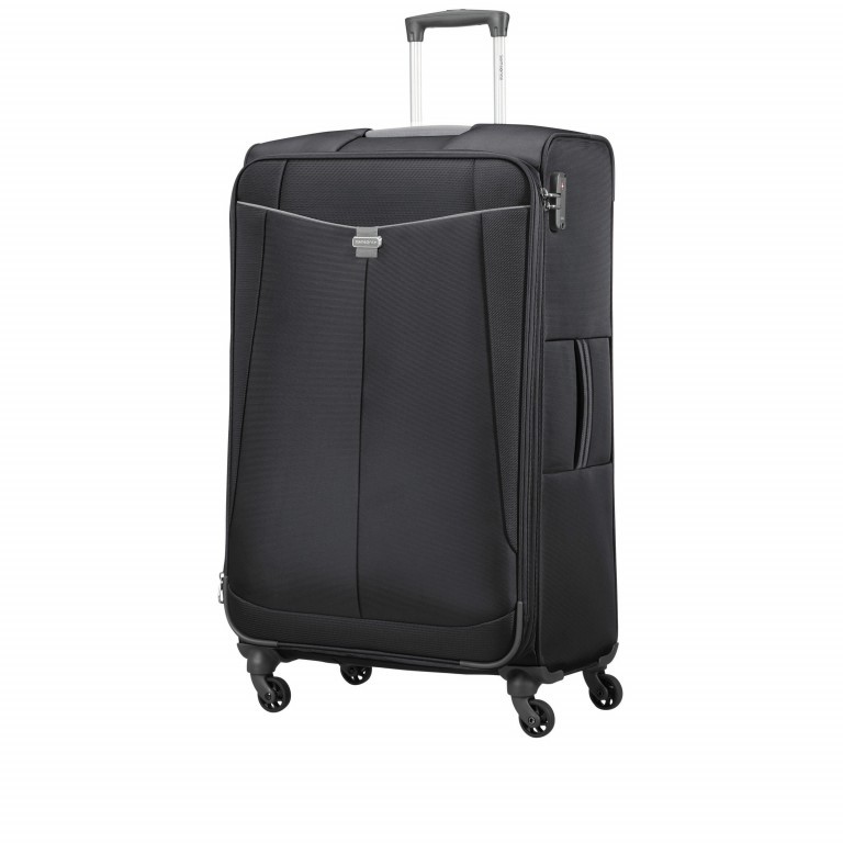 Koffer Adair Spinner 81 erweiterbar Black, Farbe: schwarz, Marke: Samsonite, EAN: 5414847934537, Abmessungen in cm: 48x81x29, Bild 2 von 8