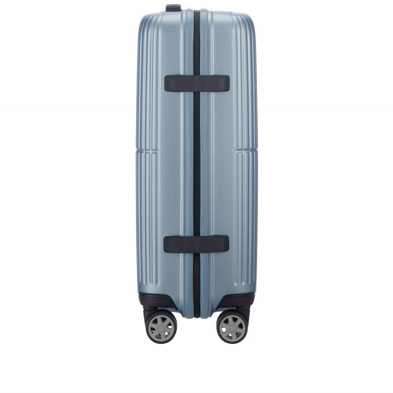 Koffer Orfeo Spinner 55 Sky Silver, Farbe: blau/petrol, Marke: Samsonite, EAN: 5414847812590, Abmessungen in cm: 40x55x20, Bild 3 von 12
