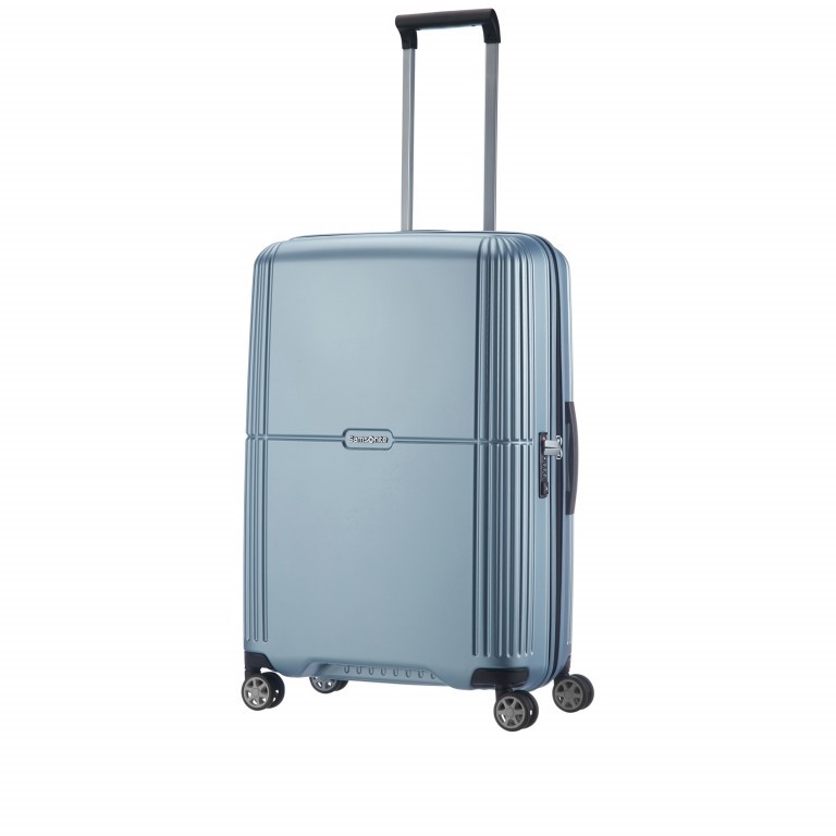 Koffer Orfeo Spinner 69 Sky Silver, Farbe: blau/petrol, Marke: Samsonite, EAN: 5414847812637, Abmessungen in cm: 47x69x27, Bild 6 von 12