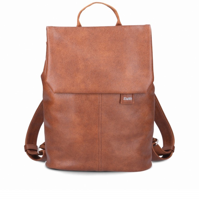 Rucksack Mademoiselle MR13 Cognac, Farbe: cognac, Marke: Zwei, EAN: 4250257919570, Abmessungen in cm: 34.5x37x12, Bild 1 von 6