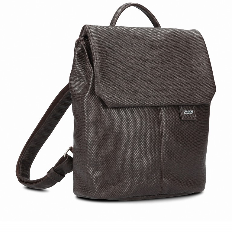 Rucksack Mademoiselle MR8 Canvas Brown, Farbe: braun, Marke: Zwei, EAN: 4250257921924, Abmessungen in cm: 24x29x13, Bild 2 von 6