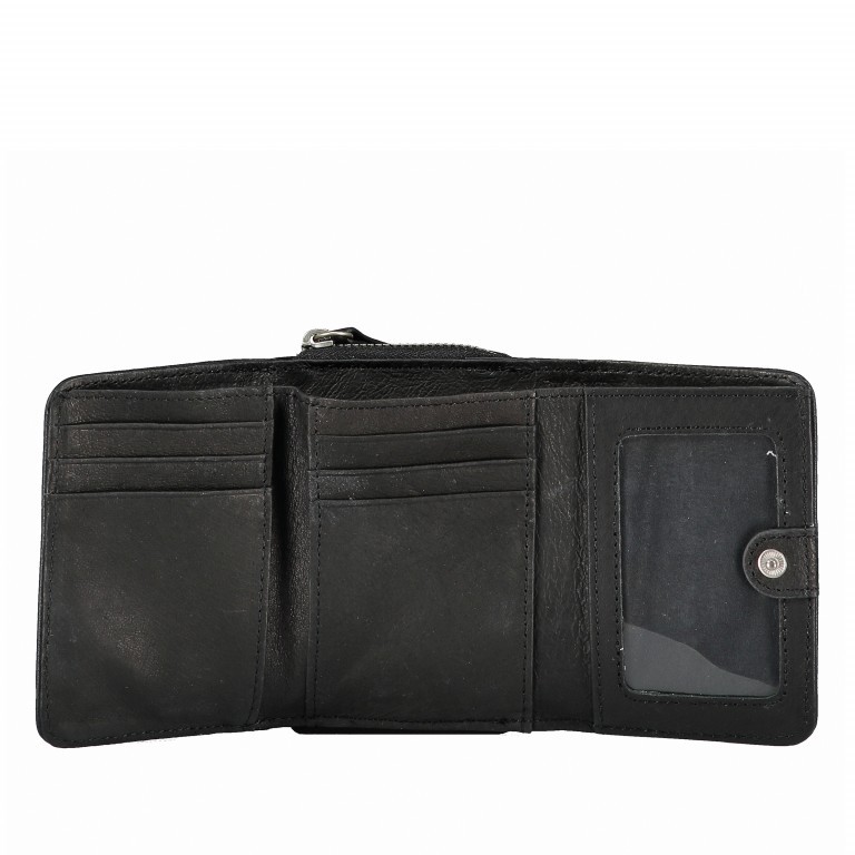 Geldbörse Basic Pablita Wallet Black, Farbe: schwarz, Marke: Liebeskind Berlin, EAN: 4064657324649, Abmessungen in cm: 11x9x2.5, Bild 3 von 4
