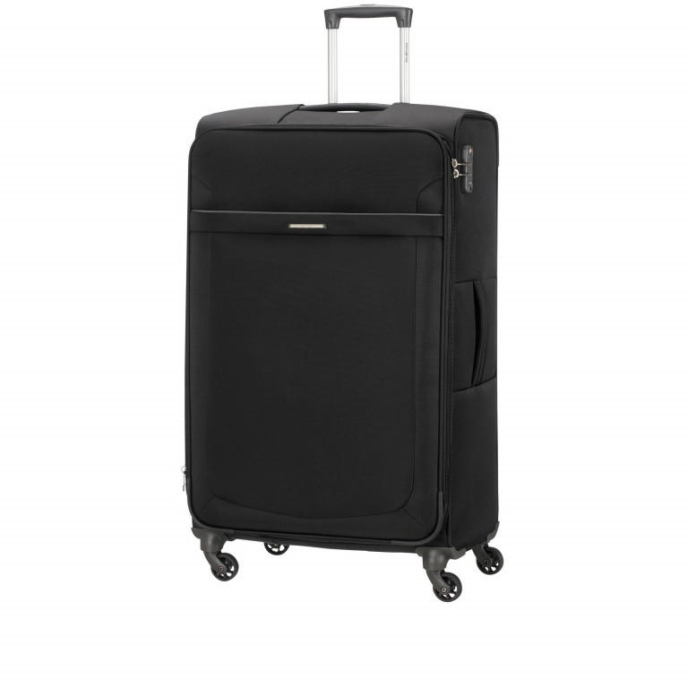 Koffer Anafi Spinner 81 erweiterbar Black, Farbe: schwarz, Marke: Samsonite, EAN: 5400520003805, Abmessungen in cm: 48x81x29, Bild 2 von 12