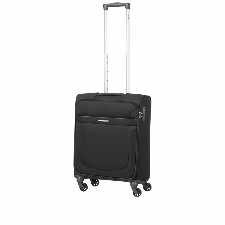 Koffer Anafi Spinner 55 Black, Farbe: schwarz, Marke: Samsonite, EAN: 5400520003720, Abmessungen in cm: 40x55x20, Bild 7 von 12