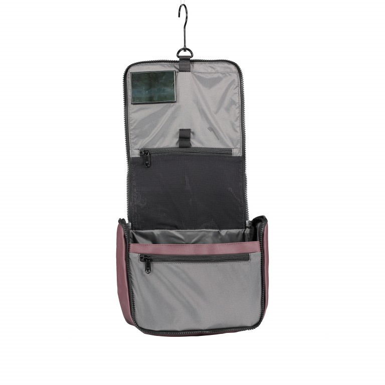 Kulturbeutel New Islands Benno Volumen 5 Liter Dark Plum, Farbe: flieder/lila, Marke: Vaude, EAN: 4052285775896, Abmessungen in cm: 24.5x22.5x12.5, Bild 9 von 10