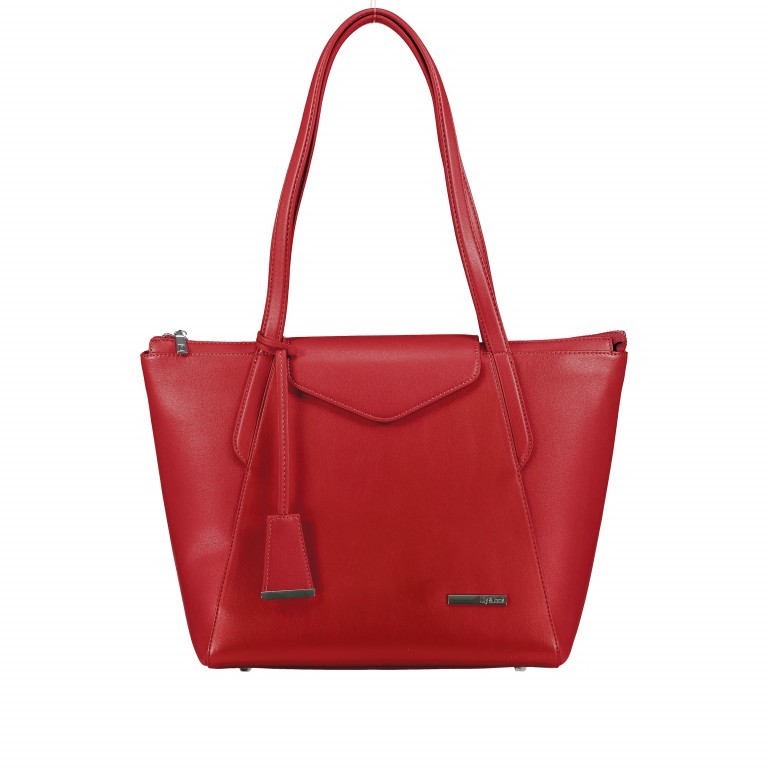 Handtasche LILY&JACK HELENA Rot, Farbe: rot/weinrot, Marke: Swissdigital, Abmessungen in cm: 44x28x15, Bild 1 von 8