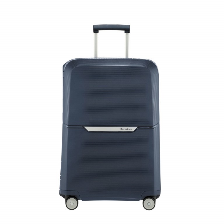 Koffer Magnum Spinner 69 Dark Blue, Farbe: blau/petrol, Marke: Samsonite, EAN: 5414847884610, Abmessungen in cm: 48x69x30, Bild 1 von 6