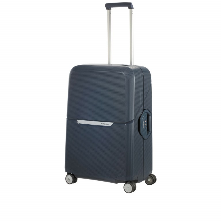 Koffer Magnum Spinner 69 Dark Blue, Farbe: blau/petrol, Marke: Samsonite, EAN: 5414847884610, Abmessungen in cm: 48x69x30, Bild 6 von 6