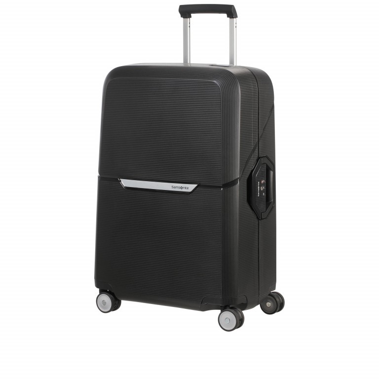 Koffer Magnum Spinner 69 Dark Blue, Farbe: blau/petrol, Marke: Samsonite, EAN: 5414847884610, Abmessungen in cm: 48x69x30, Bild 2 von 6