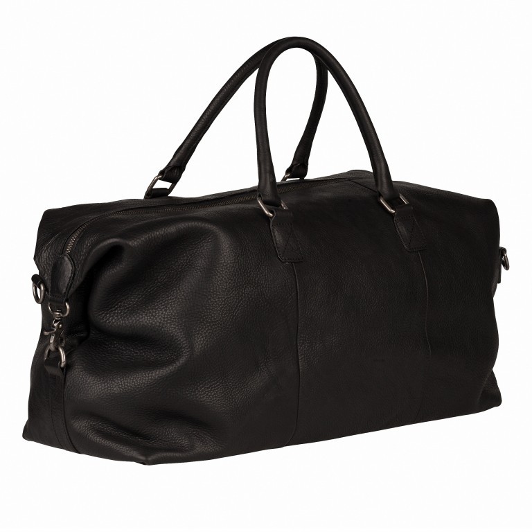 Reisetasche Antique Avery Weekender Black, Farbe: schwarz, Marke: Burkely, EAN: 8717128098728, Abmessungen in cm: 63x29x20, Bild 2 von 8