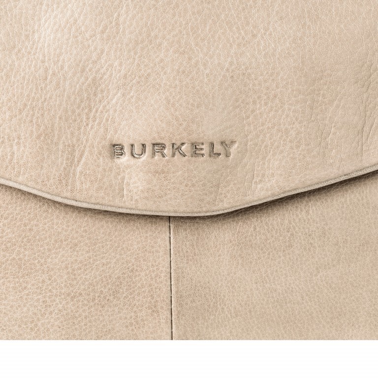 Rucksack Just Jackie Rucksack-Taschen-Kombi Light Grey, Farbe: grau, Marke: Burkely, EAN: 8717128102364, Abmessungen in cm: 32x33x12, Bild 7 von 7