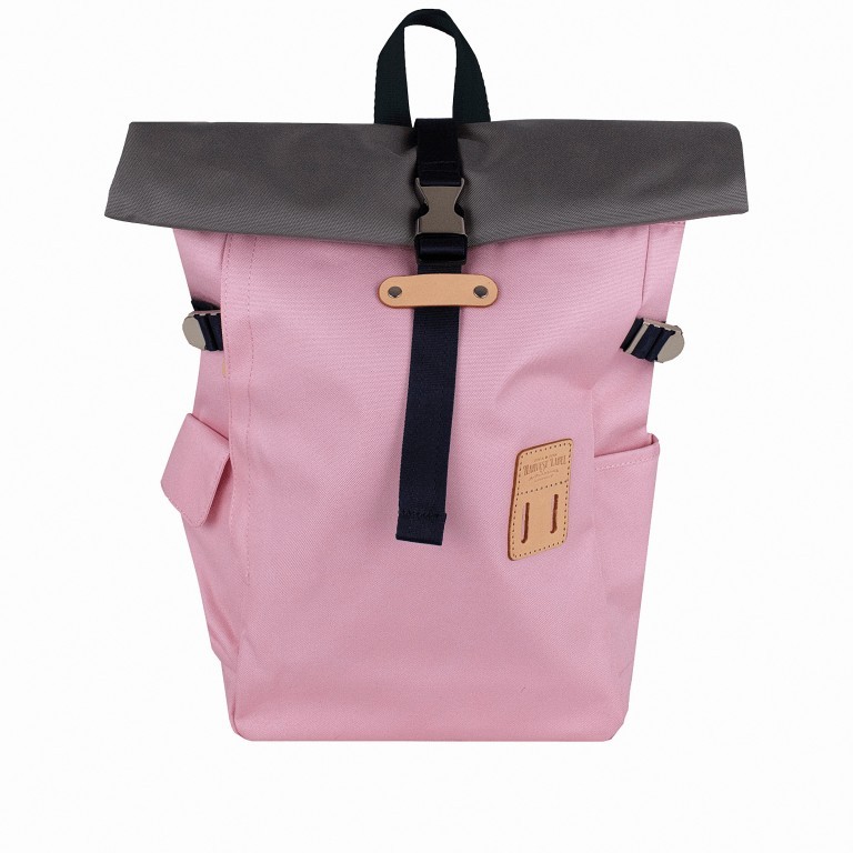 Rucksack Norikura Rolltop Rosa, Farbe: rosa/pink, Marke: Harvest Label, EAN: 4260594131207, Abmessungen in cm: 26x40x13, Bild 1 von 9