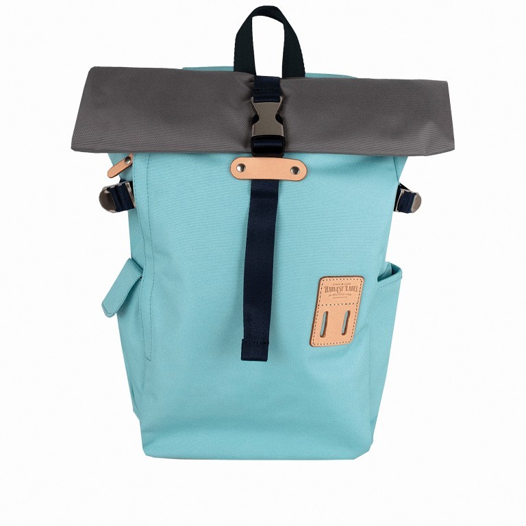 Rucksack Norikura Rolltop Mint, Farbe: grün/oliv, Marke: Harvest Label, EAN: 4260594131191, Abmessungen in cm: 26x40x13, Bild 1 von 9