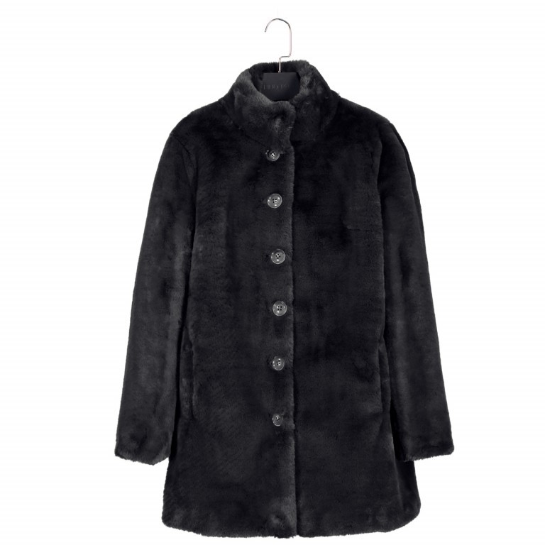 Kurzmantel Nonna Kunstfell 38 Black, Farbe: schwarz, Marke: Rino & Pelle, EAN: 8720529534405, Bild 1 von 1