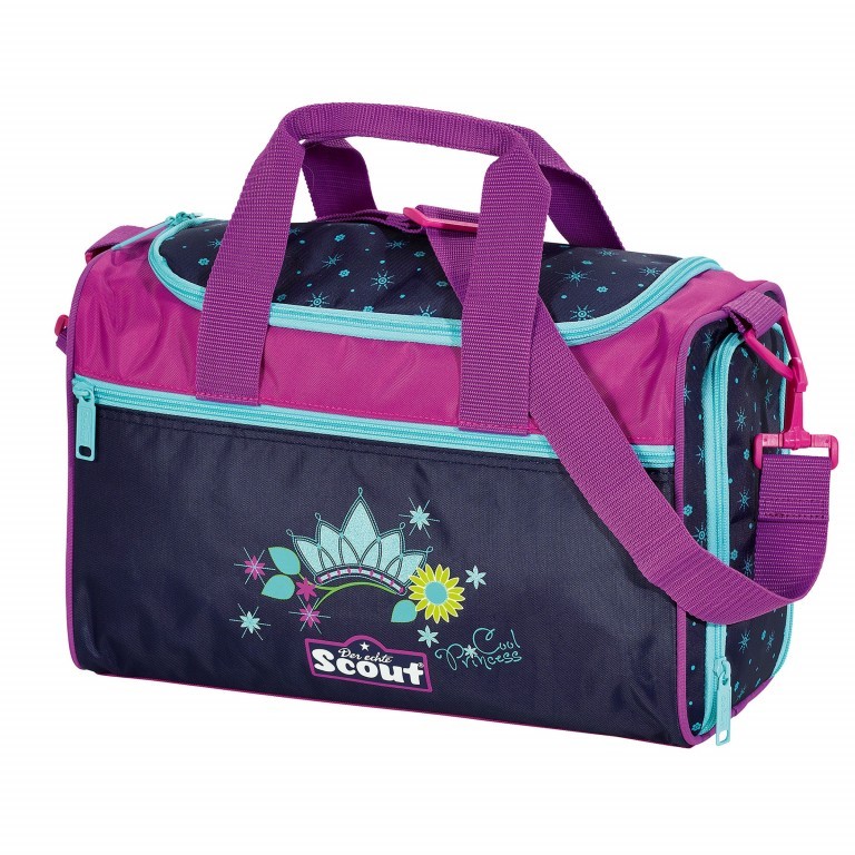 Schulranzen Sunny Set 4-teilig Cool Princess, Farbe: rosa/pink, Marke: Scout, EAN: 4007953411323, Abmessungen in cm: 30x39x20, Bild 9 von 10