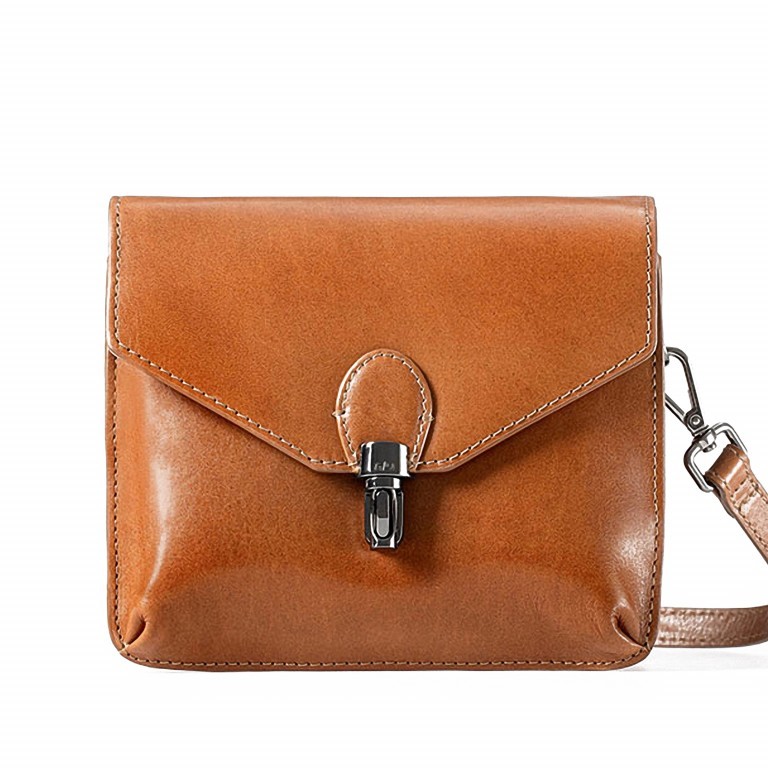 Umhängetasche Madame Chic Sophie Bisquit, Farbe: cognac, Marke: Aunts & Uncles, EAN: 4250394948549, Abmessungen in cm: 16.5x14.5x8, Bild 1 von 8