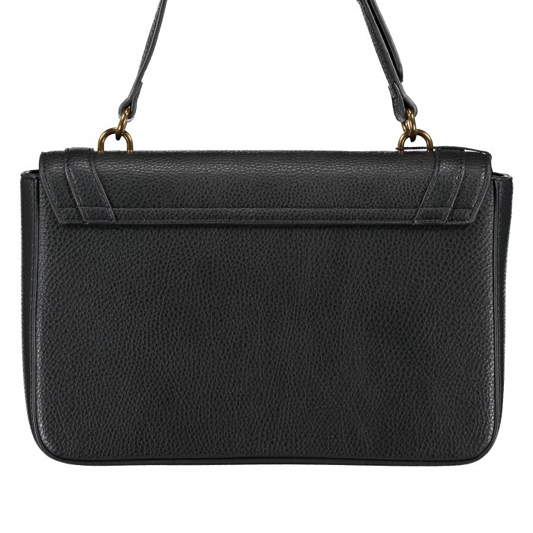 Umhängetasche Borsa Grained Schwarz, Farbe: schwarz, Marke: Love Moschino, EAN: 8054406680504, Abmessungen in cm: 28.5x19x6, Bild 3 von 8