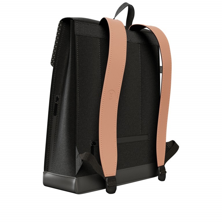 Rucksack AS02 einfarbig mit Laptopfach 15,6 Zoll Black Flamingo, Farbe: bunt, Marke: Bold Banana, Abmessungen in cm: 31x40x12, Bild 5 von 9