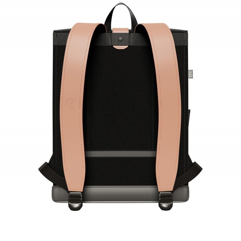 Rucksack AS02 einfarbig mit Laptopfach 15,6 Zoll Black Flamingo, Farbe: bunt, Marke: Bold Banana, Abmessungen in cm: 31x40x12, Bild 6 von 9
