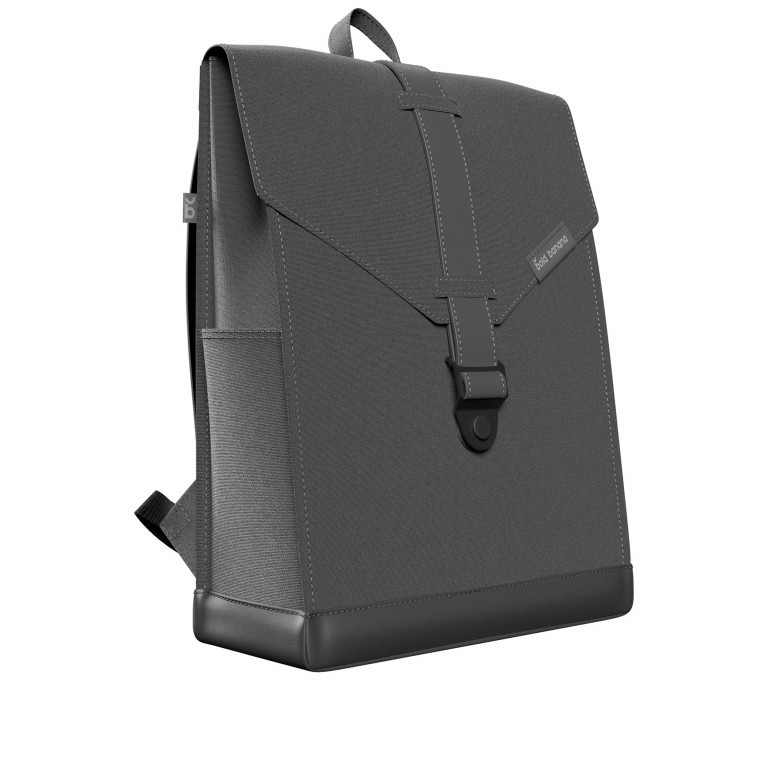 Rucksack AS02 einfarbig mit Laptopfach 15,6 Zoll Galaxy Grey, Farbe: grau, Marke: Bold Banana, EAN: 8719874694841, Abmessungen in cm: 31x40x12, Bild 2 von 7