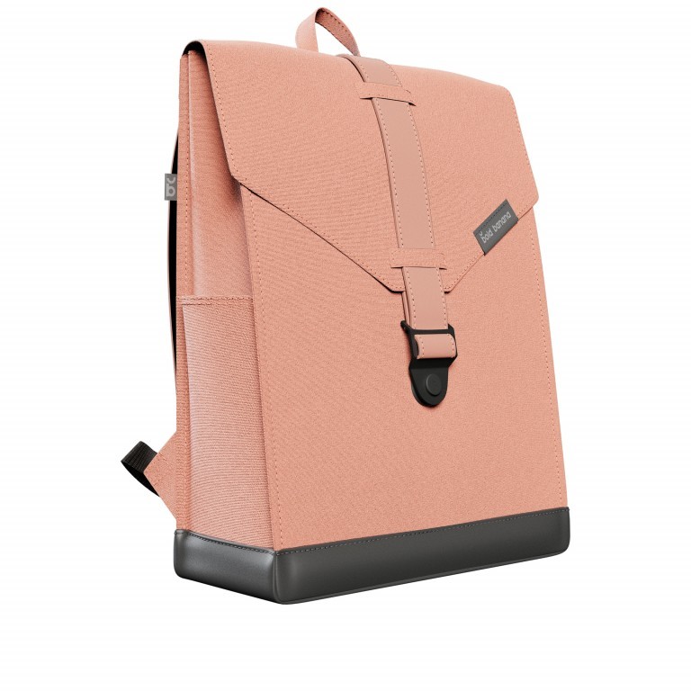 Rucksack AS02 einfarbig mit Laptopfach 15,6 Zoll Perfect Peach, Farbe: rosa/pink, Marke: Bold Banana, EAN: 8719874694889, Abmessungen in cm: 31x40x12, Bild 2 von 7