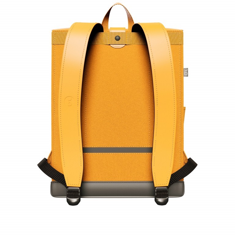 Rucksack AS02 einfarbig mit Laptopfach 15,6 Zoll Yeller Yellow, Farbe: gelb, Marke: Bold Banana, EAN: 8719874694902, Abmessungen in cm: 31x40x12, Bild 4 von 7
