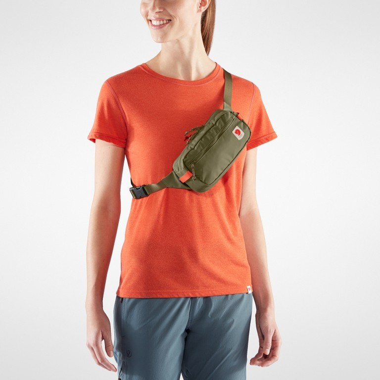Gürteltasche High Coast Hip Pack, Farbe: schwarz, grau, blau/petrol, braun, taupe/khaki, grün/oliv, rot/weinrot, orange, gelb, beige, Marke: Fjällräven, Abmessungen in cm: 21x12x6, Bild 3 von 10