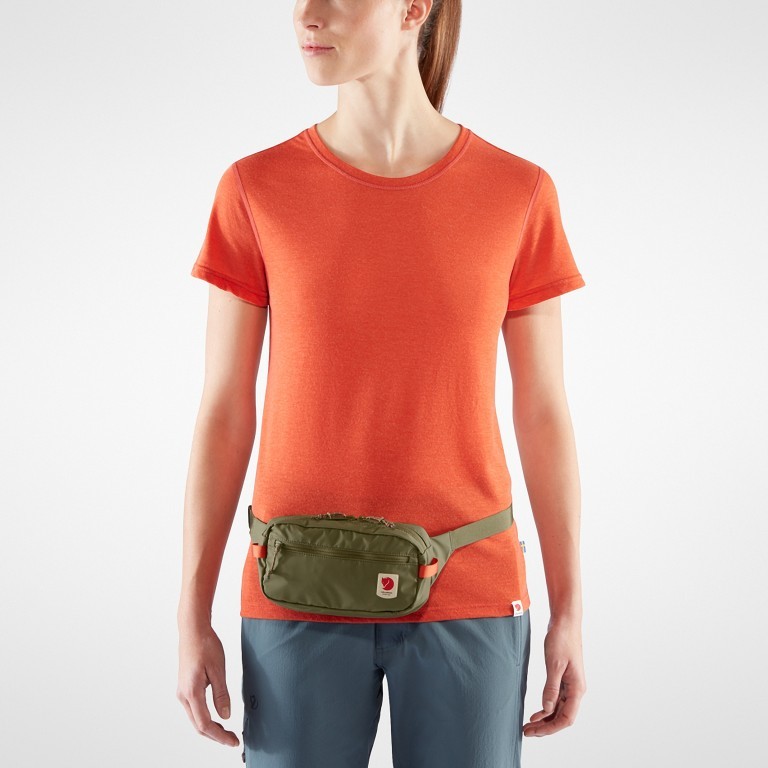 Gürteltasche High Coast Hip Pack, Farbe: schwarz, grau, blau/petrol, braun, taupe/khaki, grün/oliv, rot/weinrot, orange, gelb, beige, Marke: Fjällräven, Abmessungen in cm: 21x12x6, Bild 5 von 10