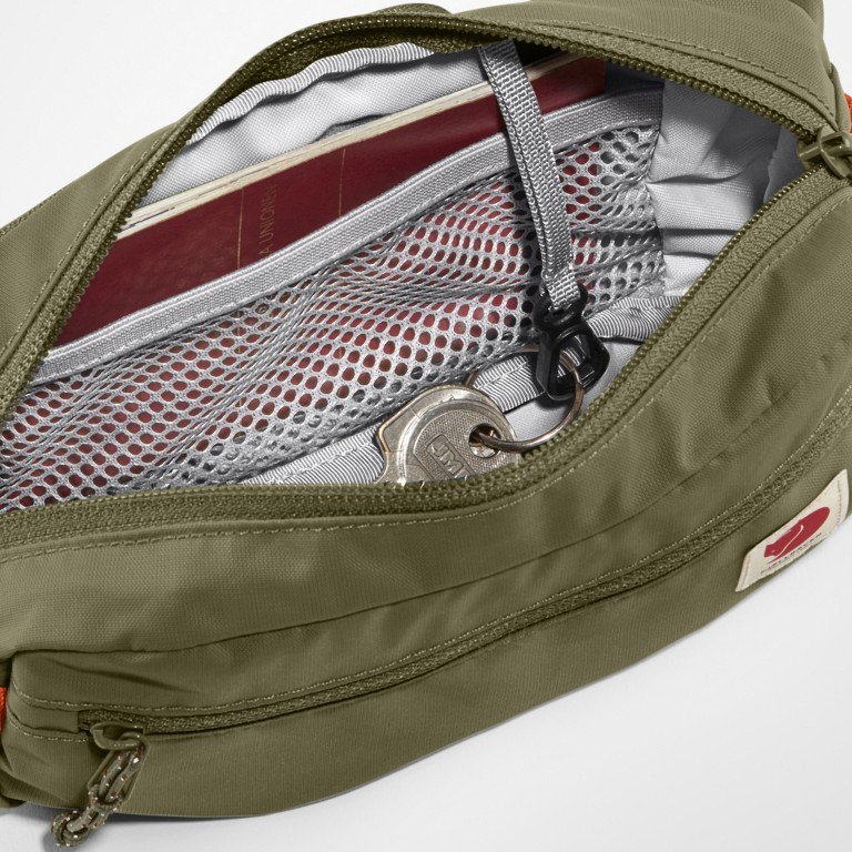 Gürteltasche High Coast Hip Pack, Farbe: schwarz, grau, blau/petrol, braun, taupe/khaki, grün/oliv, rot/weinrot, orange, gelb, beige, Marke: Fjällräven, Abmessungen in cm: 21x12x6, Bild 6 von 10