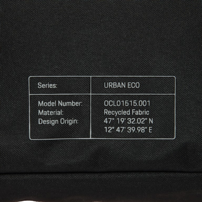 Gürteltasche Urban Eco Belt Bag, Farbe: schwarz, grau, blau/petrol, Marke: Porsche Design, Abmessungen in cm: 14x22x5, Bild 10 von 11